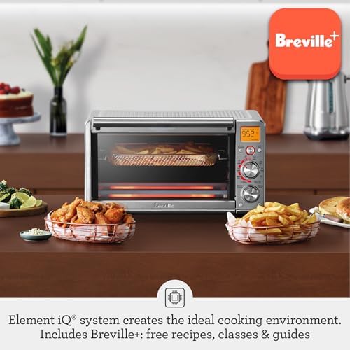Breville Smart Oven Air Fryer Compact, Brushed Stainless Steel - Image 4