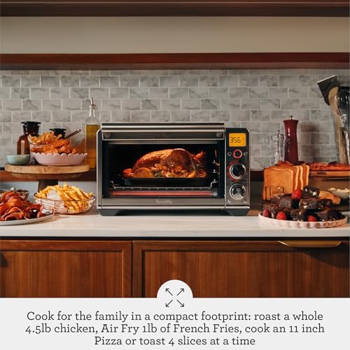 Breville Smart Oven Air Fryer Compact, Brushed Stainless Steel - Image 7