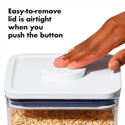 OXO, Good Grips Pop Container - 4.4 Qt/, Airtight Food Storage Containers, 142 Fl Oz - Image 6